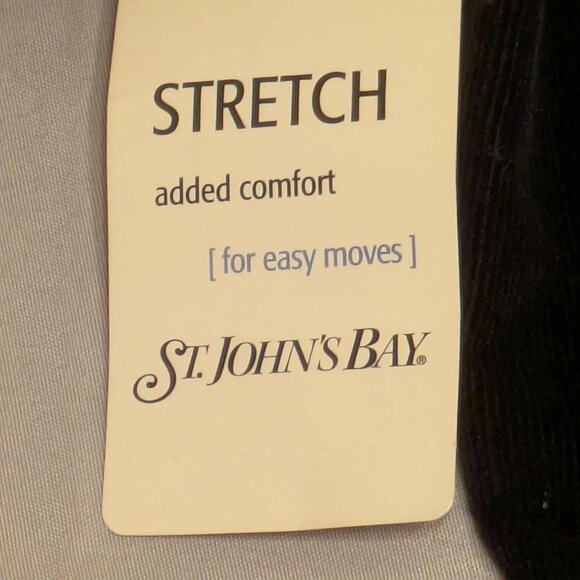 J.C. Penny St. Johns Bay Black 7 Button Up Corduroy Womens M Jacket - NWT - Picture 9 of 13